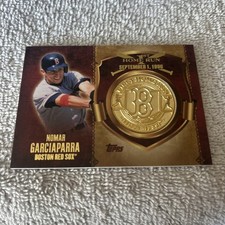 2015 Topps Update First Home Run Medallions Nomar Garciaparra #FHRM-20