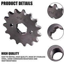 420 Engine Chain Sprocket 16T 50 70 90 110 125cc ATV Quad Dirt Bike TaoTao Sunl
