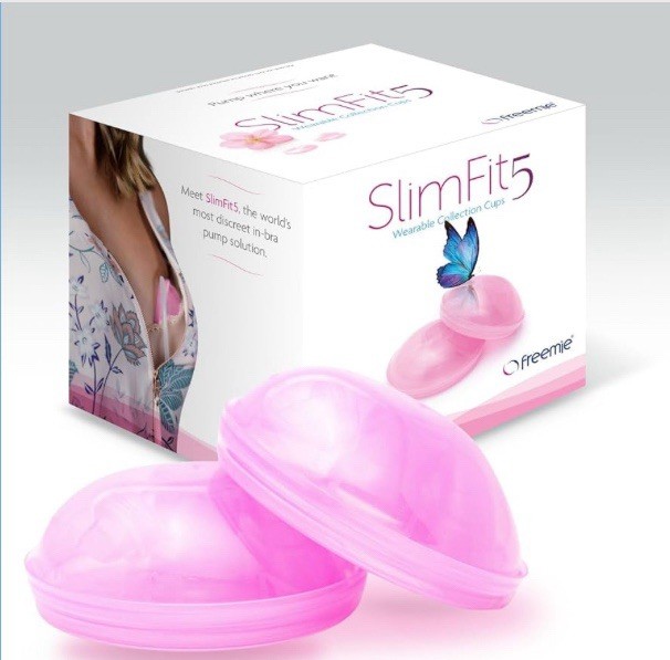 Slim Fit 5 Wearable Collection Cups By Freemie ~ New Unopened Box