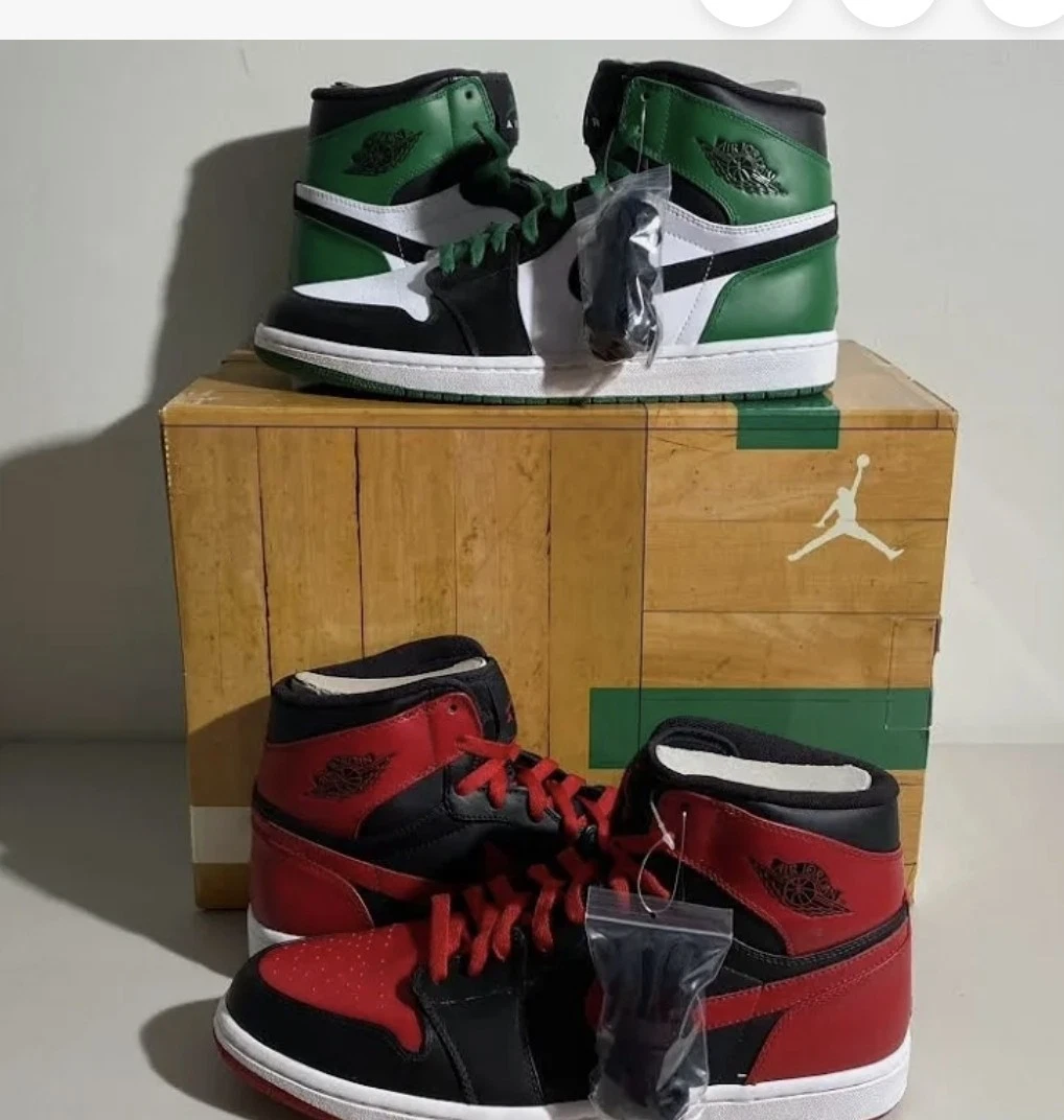 Preços baixos em Jordan 1 Retro DMP High Bulls Celtics Pack | eBay