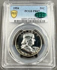 1954-P Franklin Half Dollar Proof — photo from another recent sale