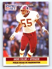 1991 Pro Set Spanish #318 Andre Collins Fresh Break EX-EXMINT