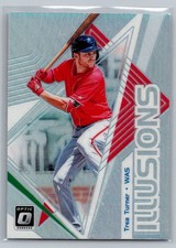2019 Donruss Optic #OI-3 Trea Turner Illusions Holo