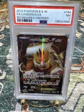 2012 Pokemon Landorus EX Full Art Holo Card 144/149 Boundaries Crossed PSA 7 NM on eBay