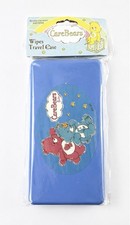 Care Bears Baby Wipes Travel Case 2009 New Sealed Blue Plastic Holder