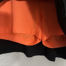 Adidas Medium Skort Black/orange Size Medium NWT