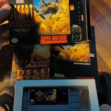 Electronic Arts Desert Strike: Return to the Gulf SNES KA 1992 Manual