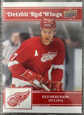 2025-26 Detroit Red Wings Centennial Red Berenson #97 Base