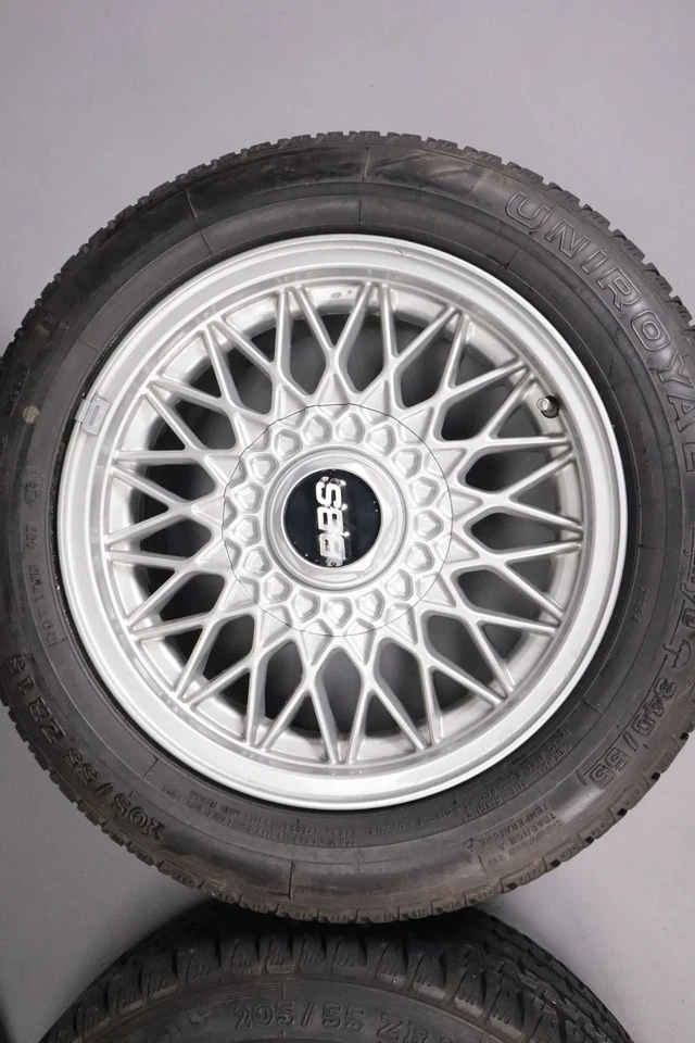 BMW E30 M3 BBS Radsatz 7Jx15H2 ET30 Styling 5 inkl Nabendeckeln 2225375 - Bild 3 von 4