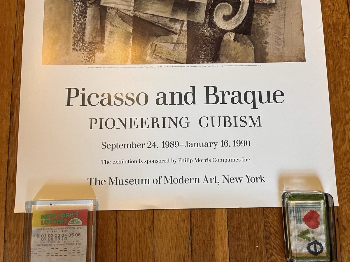 VINTAGE Museum Of Modern Art Picasso And Braque Pioneering Cubism