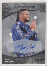 2021 Upper Deck AEW Spectrum Auto Matt Sydal #54 Auto bo4