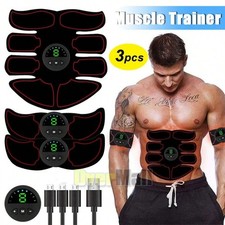 2025 Muscle Stimulator EMS Ab Trainer Tens Unit Portable Stimulater Abs Massager