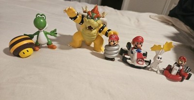 Super Mario Bros Action Figures Vintage Nintendo