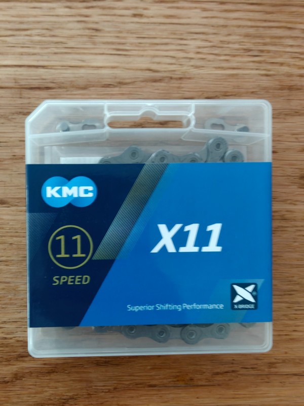 KMC 11-Speed X11 Chain for Shimano/SRAM 114 Links