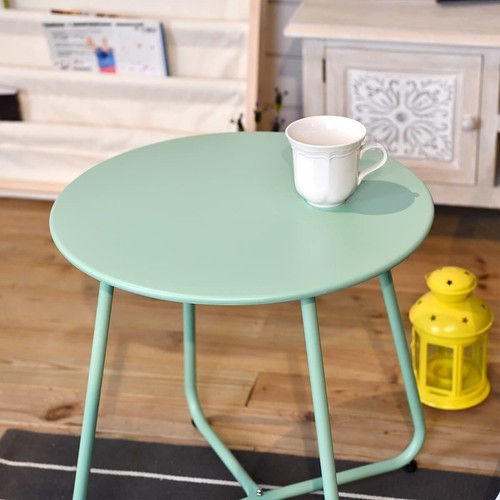 Mano Rund Sofatisch Beistelltisch Grün - Bild 8 von 8