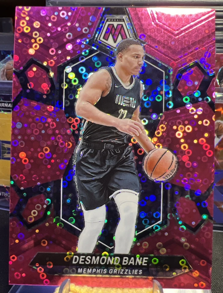 2023–24 Panini Mosaic Pink Disco #57 Desmond Bane /20 Grizzlies - Image 3 of 3