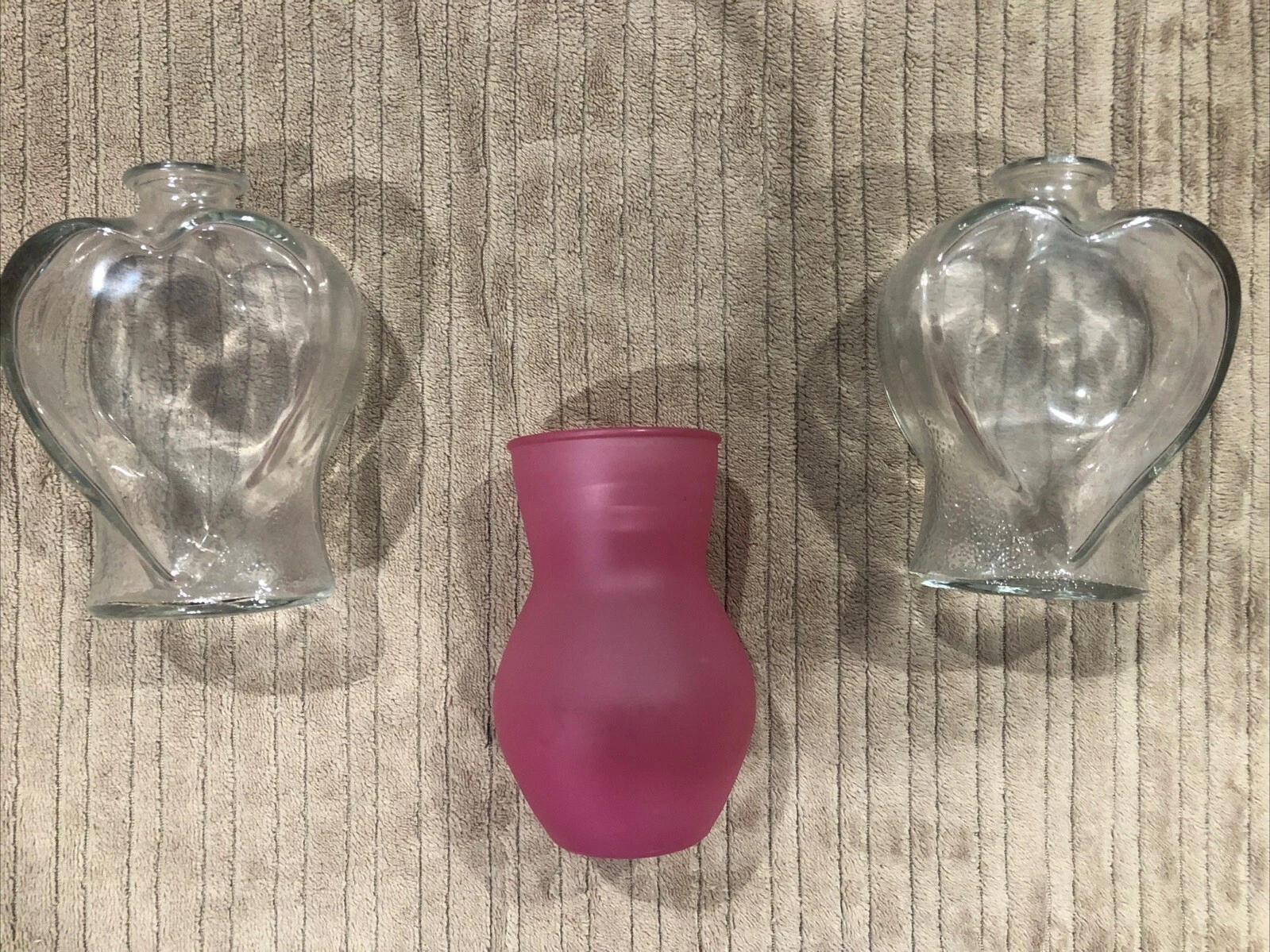 Glass Bud Vases Set Small Flower Vases