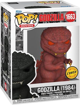 Funko Pop Movies 1663 Godzilla 1984 Limited Edition Chase