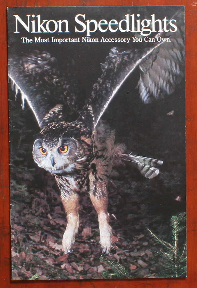 NIKON SPEEDLIGHTS SALES BROCHURE, 16 PAGES, 1983/157093 | eBay