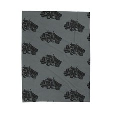 Big truck 3 sizes Velveteen Plush Blanket