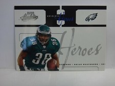 2005 Playoff Absolute Memorabilia Absolute Heroes /250 Brian Westbrook #AH-3