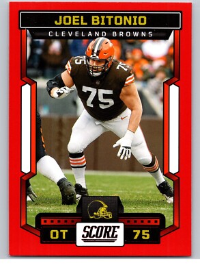 2022 PANINI SCORE CLEVELAND BROWNS OFFENSE HUDDLE UP FOOTBALL CARD NFL baker