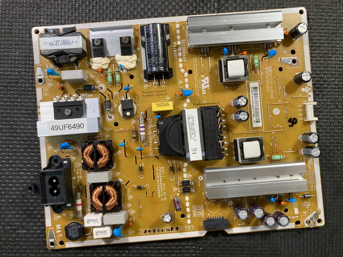 🖥️ LG® OEM Genuine Power Board P/N: EAY63989201 For TV Model