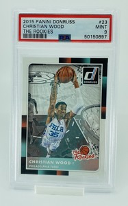 Sale Highlights 15 Panini Donruss 23 Christian Wood The Rookies Sp Rookie Psa 9 Mint Biggest Sale Online Www Sportseed In