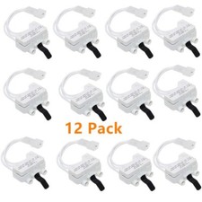12Pcs 3406107 Dryer Door Switch Kit for Whirlpool Kenmore Maytag 3405100 3405101