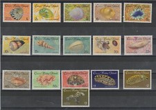 Cocos Keeling Islands 1985-86 Faune Marine Coquillages 16 Val MNH MF90097
