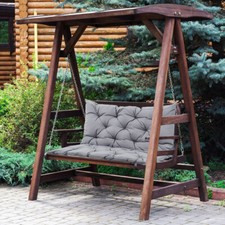 150cm Garden Bench Cushion 3 Seater Replacement Hammock Outdoor Swing Chair Pad