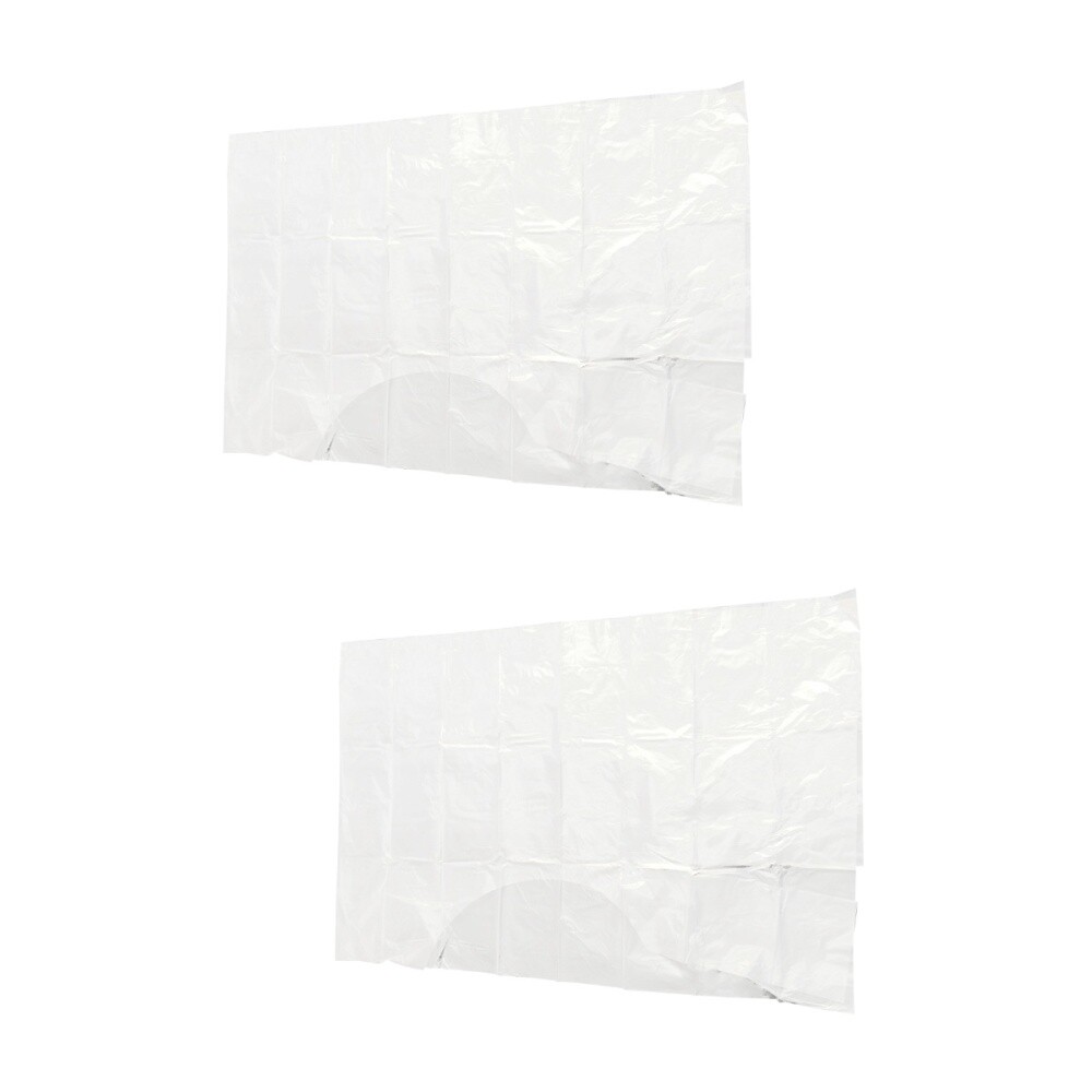 200 Pcs Capes Sheer Shawl Hairdressing Gowns Aprons Cutting Disposable