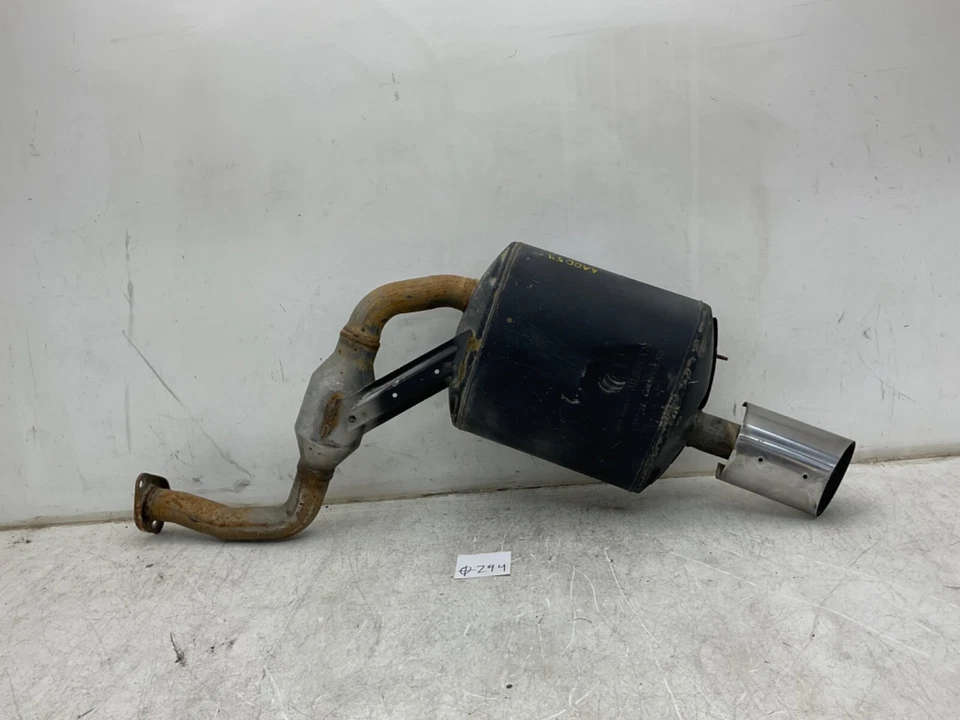 *DAMAGED* 2009 NISSAN MAXIMA REAR DRIVER LH SIDE 3.5L V6 EXHAUST MUFFLER OEM Foto 4 de 4