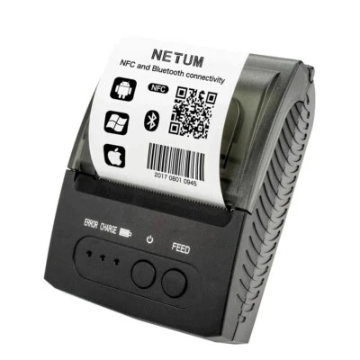 ROBERTAGOR DRIWEI MINI STAMPANTE TERMICA PORTATILE BLUETOOTH WIRELESS 58MM RICEVUTE POS-2651014