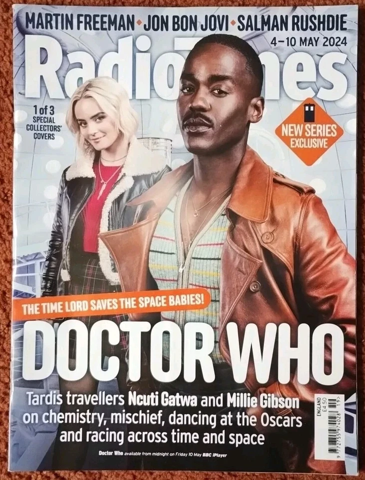 BBC Radio Times - Nov 2023 - Doctor Who - 60th Anniversary - Collectable Cover