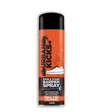 URBAN KICKS SPRAY BARRIERA ANTIPIOGGIA E ANTIMACCHIA PER PROTEGGERE SCARPE ALLENATORE 200ML UK