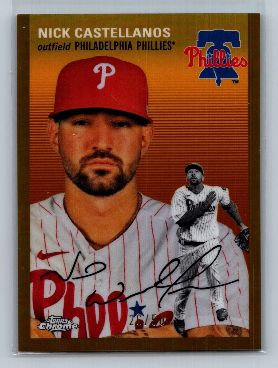2023 Topps Chrome Platinum Anniversary - Nick Castellanos #347 for