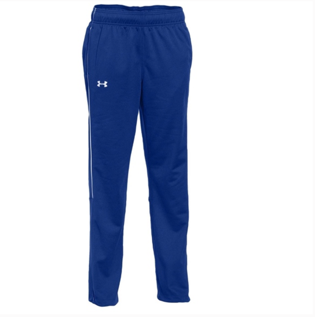 Under Armour Women's Rival Knit Warm Up Sweatpants NWT Size Small Royal ...