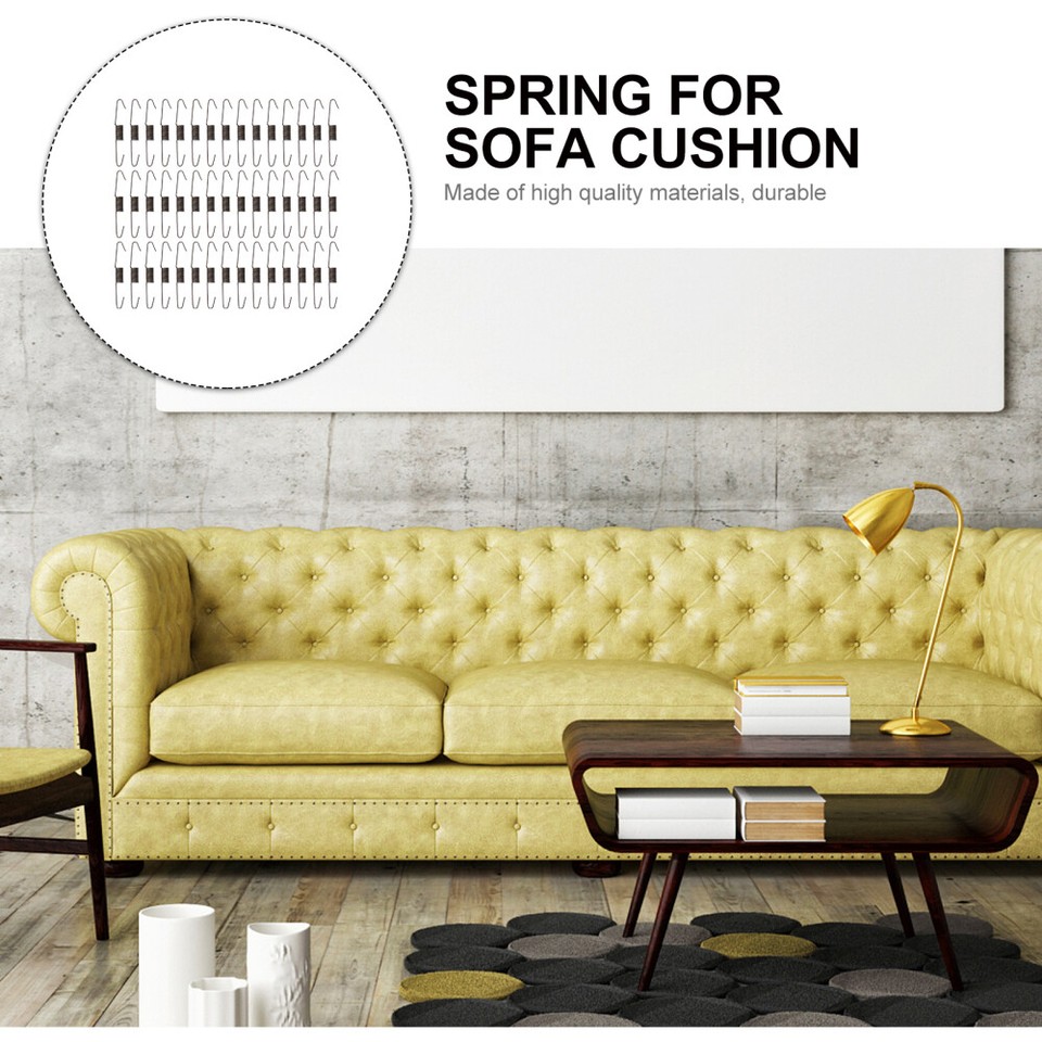 100 Pcs Tensile Spring Replacement Furniture Springs Sofa Repair Kit