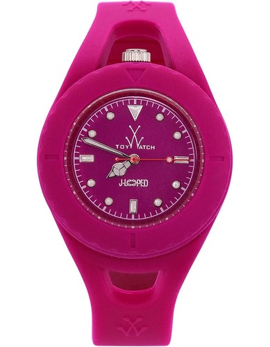 Toy Watch JL04PS Hot Pink Jelly Looped Womens Watch-needs battery - Picture 2 of 2