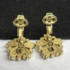 Vintage Trifari Alfred Philippe Sorrento Baby Tooth Pearl Rhinestone Earrings — photo 5