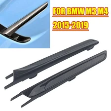 Carbon Fiber Car Side Fender Vent Cover Trim For BMW M3 M4 F80 F82 F83 2015-2020