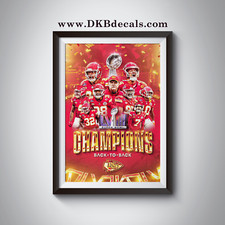 Kansas City Chiefs Super Bowl LVIII Champions...