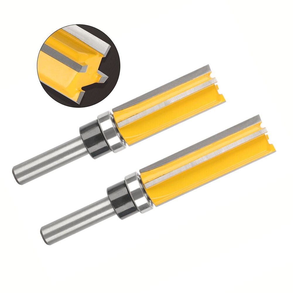 Perfk 8mm Schaftfräser - Nutfräser Für Holzbearbeitung, 8x19mm