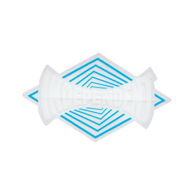 Independent Trucks Skateboard Sticker Vertigo Span Blue 3.5''