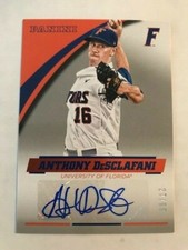 ANTHONY DESCLAFANI 2015 Panini Collegiate FLORIDA Series SILVER Auto #27/99 Reds
