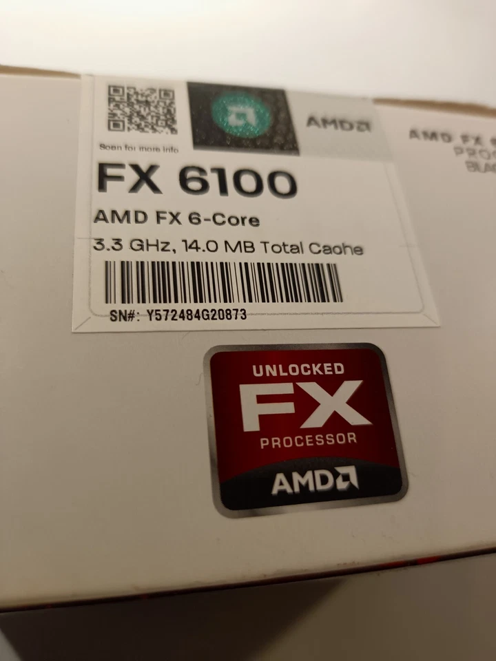 AMD FX-6100 3.3GHz Six CoreSocket A, Socket AM3+ CPU Processor - Image 3 of 4