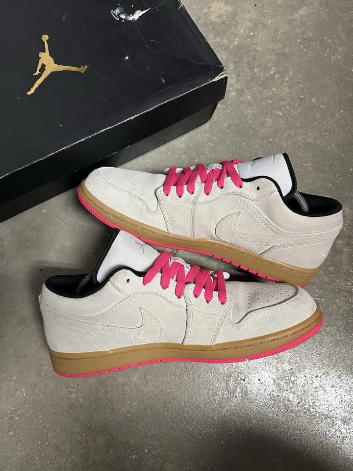 Size 11 - Sneaker Politics x Air Jordan 1 Low Block Party - Image 2 of 4