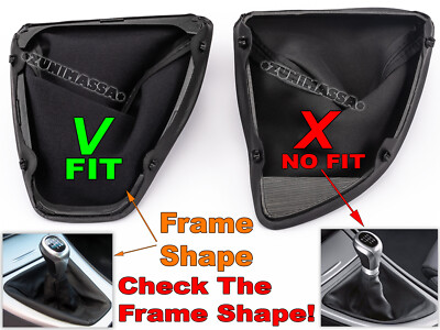 Pommeau De Levier De Vitesse, Pommeau De Levier De Vitesse De Voiture 6 Vitesses Avec Couvercle Anti-poussière Pour Série 3 E90/E91/E92 2004-2013 LHD