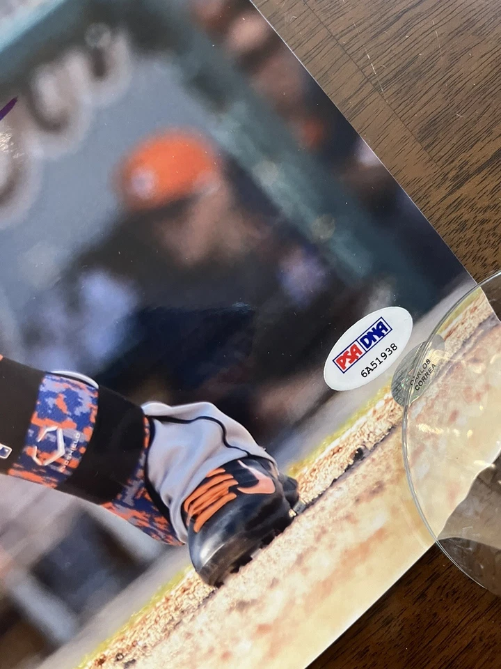 Carlos Correa Autographed Signed 16x20 photo Houston Astros COA PSA JSA GTSM - Image 3 of 3